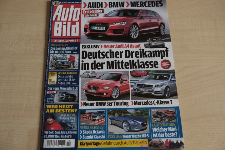 Deckblatt Auto Bild (50/2010)